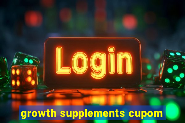 growth supplements cupom